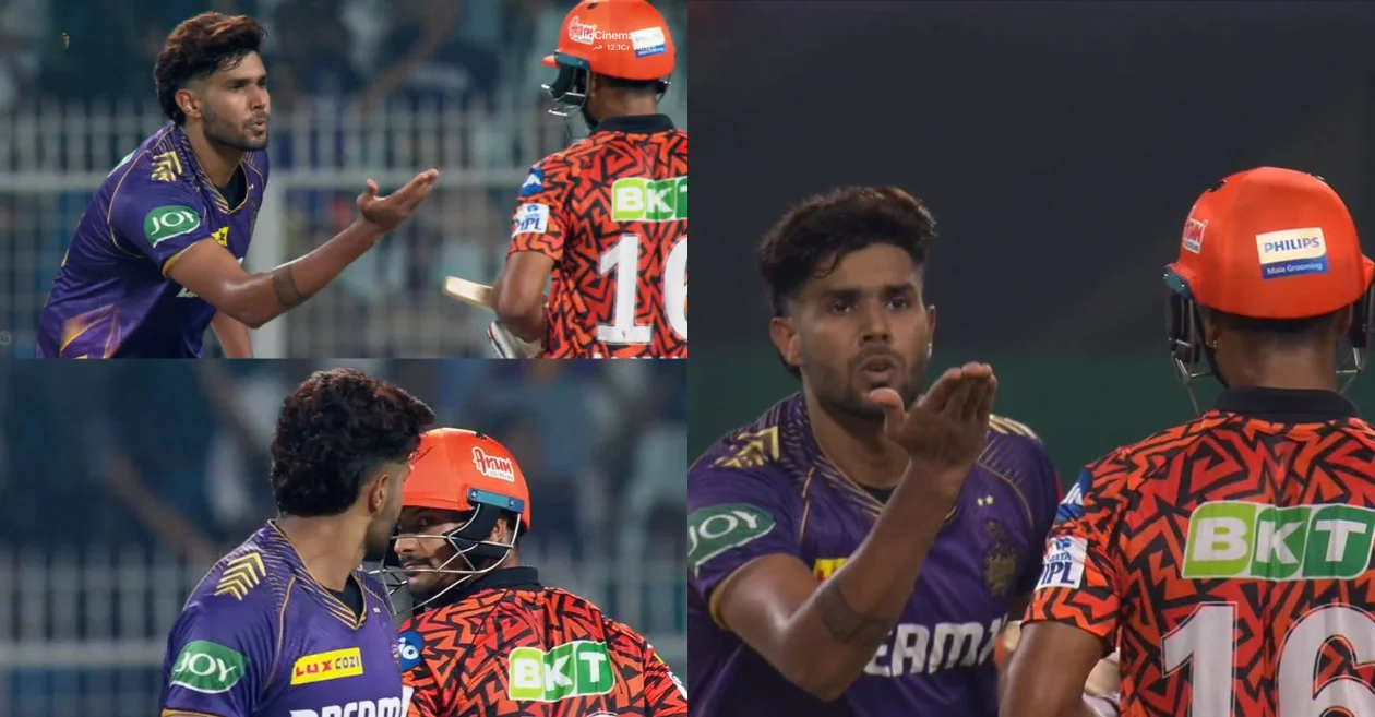 Harshit Rana Fined for “Flying Kiss” Send-off in IPL Match