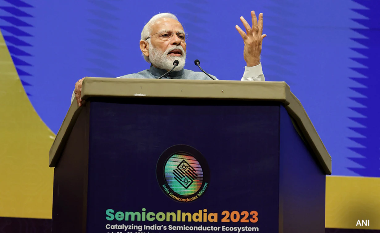 Prime Minister Modi Lays Foundation for ₹1.25 Lakh Crore Semiconductor Plants in Gujarat and Assam